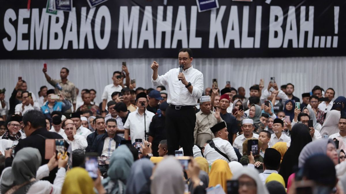 Anies Promises In 100 Working Days If Elected By President: Lower Prices Of Basic Materials