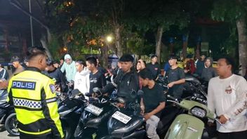 Samarinda Traffic Police Take Action on Illegal Racing, 32 Motor Vehicles Seized