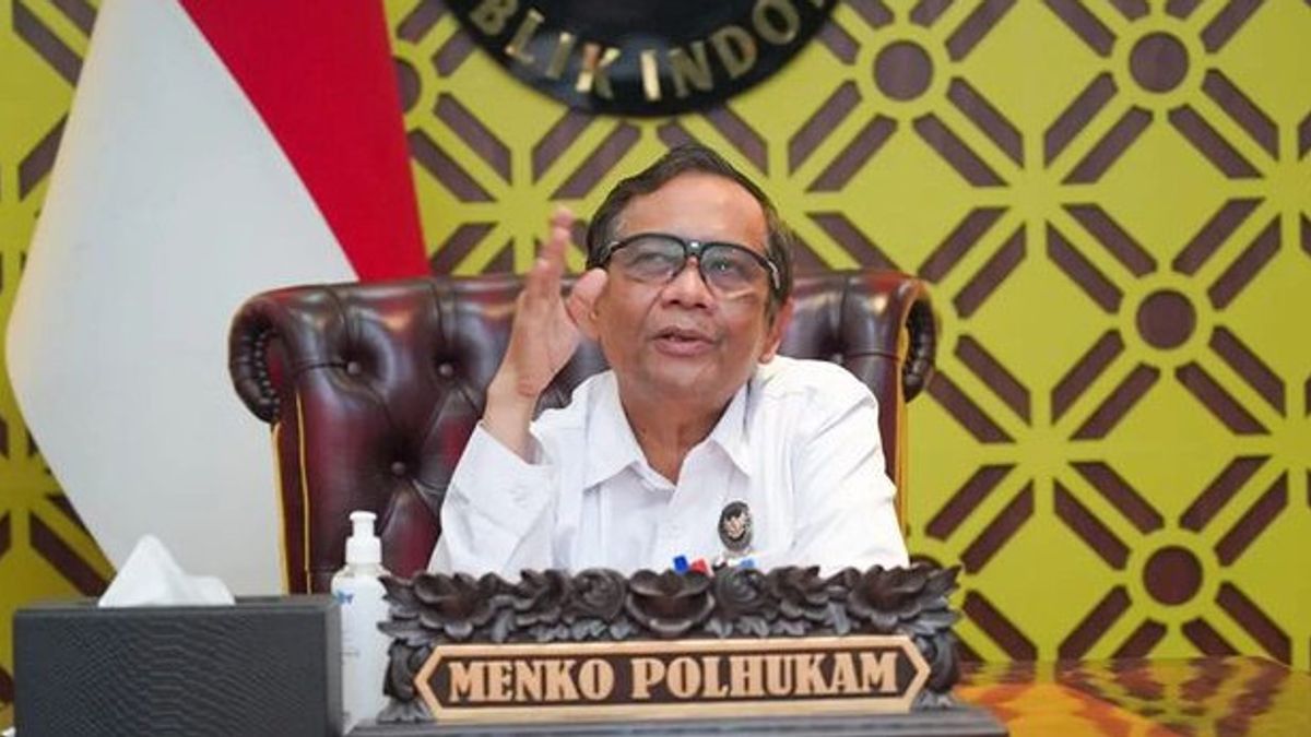 Manko Mahfud Calls The Government Will Form The Outer Islands Fire Task Force