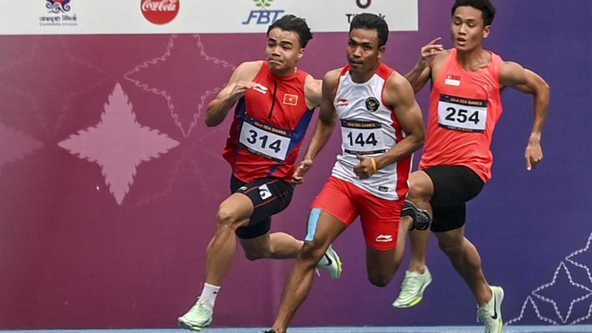 For The Sake Of A Bigger Dream, Then Muhammad Zohri Willing To Release The Opportunity To Win Second Gold At The 2023 SEA Games