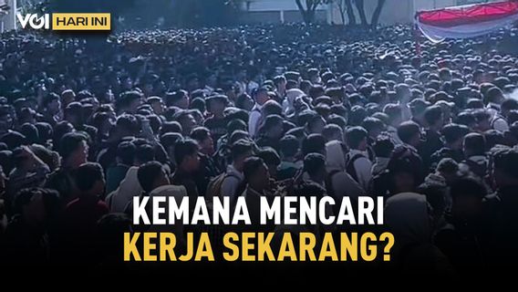VOI Hari Ini: Ricuh Job Fair di Bekasi, Satgas PHK dan Janji 19 Juta Lapangan Kerja Prabowo-Gibran