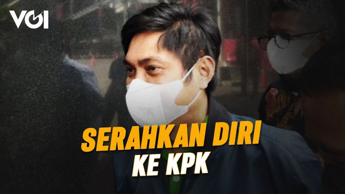 VIDEO: After Determined To Be A Fugitive, Mardani Maming Surrenders Himself To The KPK