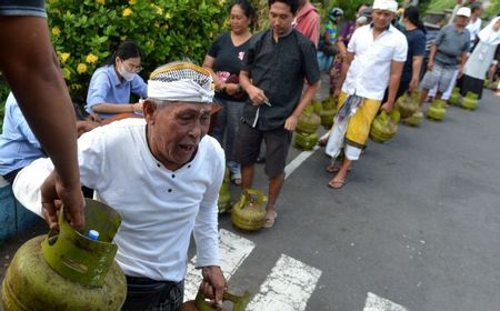 Kadisperindag Duga Kelangkaan LPG 3 Kg di Bali karena Galungan