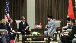 مناقشة وقف إطلاق النار في غزة، التقى برابوو بوزير الخارجية الأمريكي بلينكن في عمان