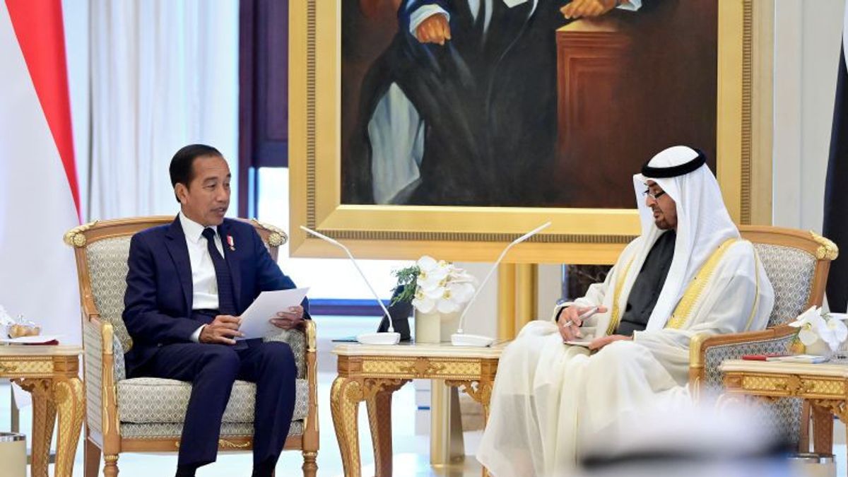 Jokowi Thanks UAE President Thanking Prabowo-Gibran Last May