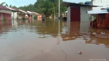 强降雨，本库鲁12个村庄被洪水淹没达1.5米