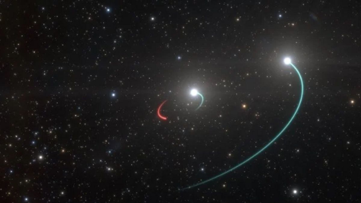 Les Astronomes Découvrent Le Trou Noir Proche De La Terre Visible Avec Le Télescope