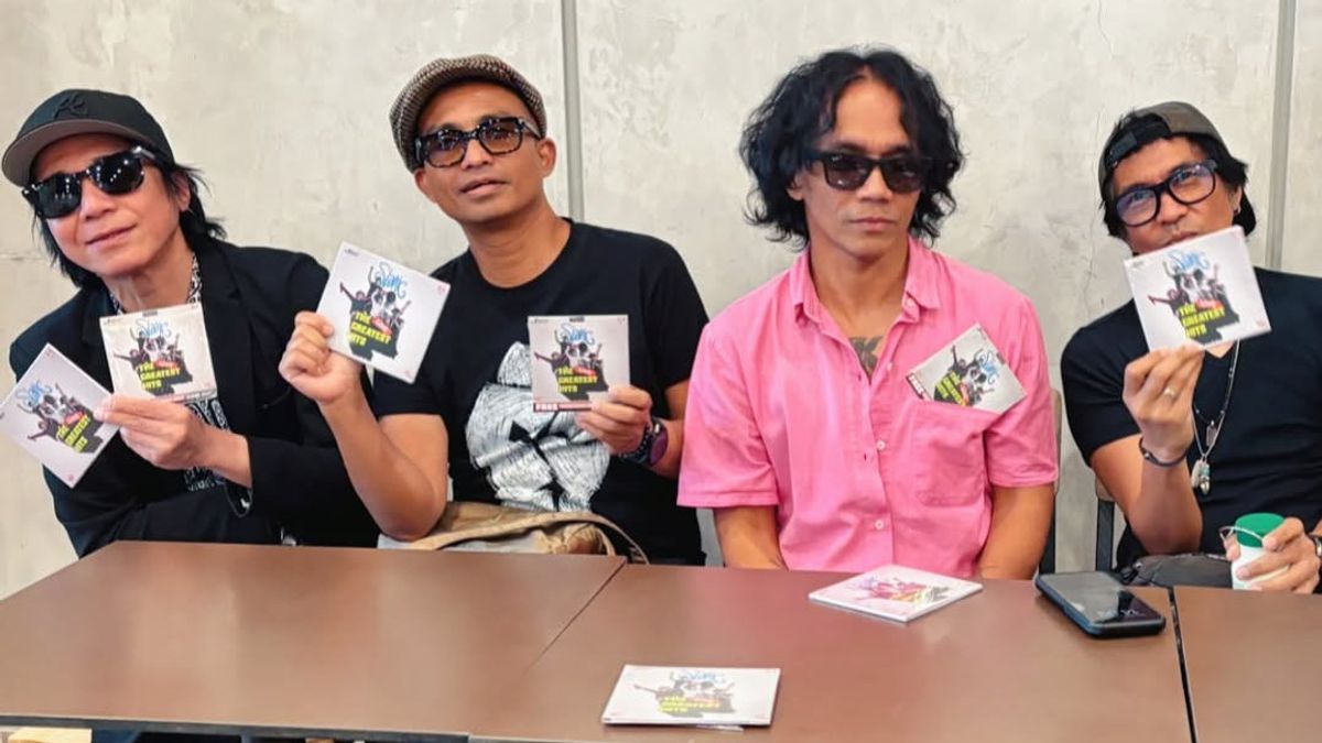 سحب Slank باستمرار نفسه في جدل Royalti ، Bimbim: We Give Jajan Money