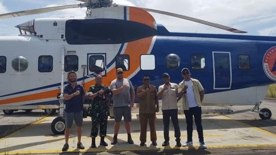 BNPB Assistance Helicopter Arrives In Pekanbaru Handling Karhutla