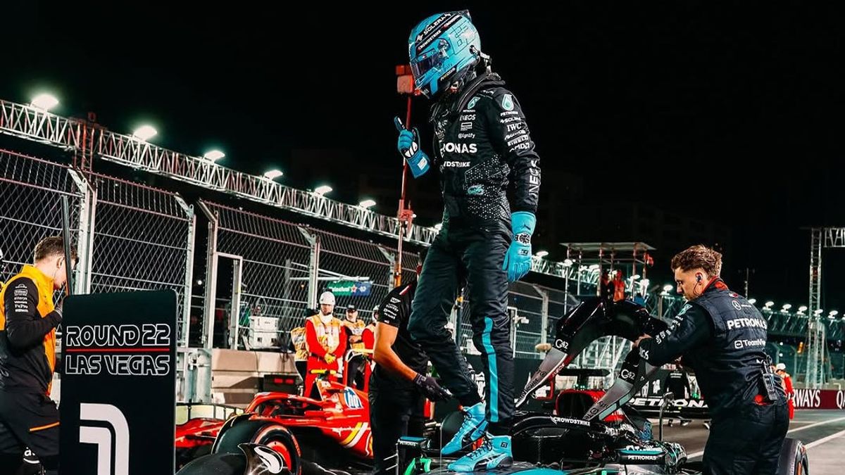 George Russell Wins Pole At F1 GP Las Vegas, Verstappen And Hamilton Outside Top Five