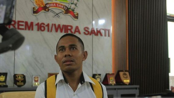 Joni 'Rah Putih' ne peut pas entrer dans TNI en raison de la hauteur du corps invité par Danrem Wirasaki Kupang