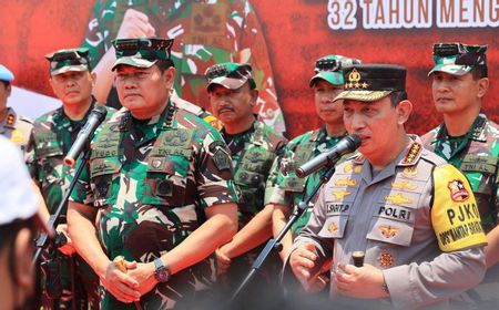 Kapolri- Panglima TNI Ajak Masyarakat Jaga Pemilu 2024 Damai