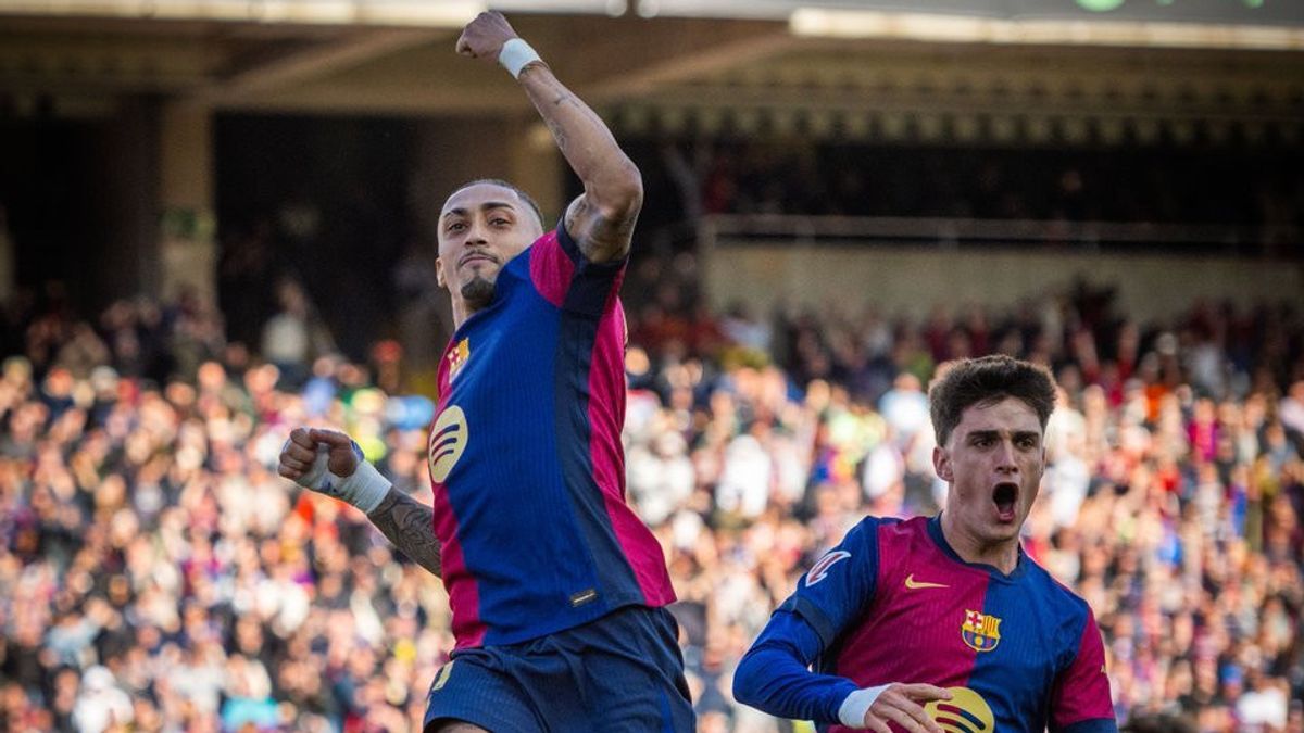 Tertinggal 3-1 Lawan Celta Vigo, Penalti Raphinha di Menit Terakhir Menangkan Barcelona