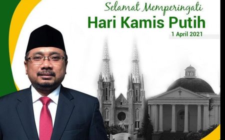 Paskah, Menag Yaqut: Mari Buka Hati dan Peduli Sesama