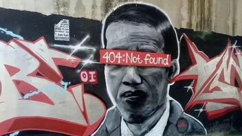 Mural '404: Not Found' di Wajah Mirip Jokowi, Polri Pastikan Tak Proses Karena Ekspresi Seni