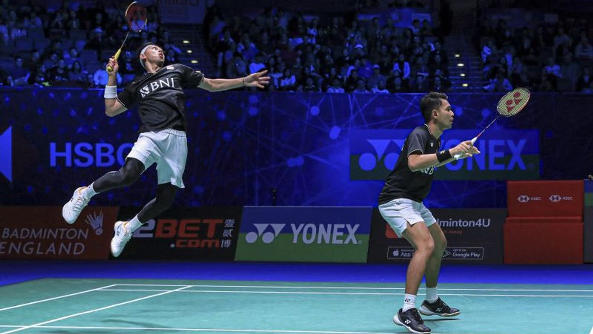 Ganda Putra Fajar/Rian Sabet Gelar Juara All England Perdana