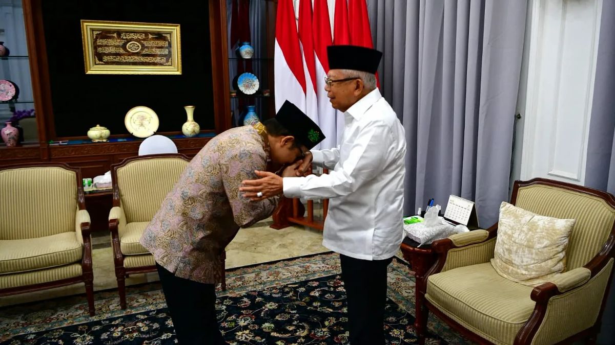 Vice President Ma'ruf Affirms PBNU Cannot Intervene PKB