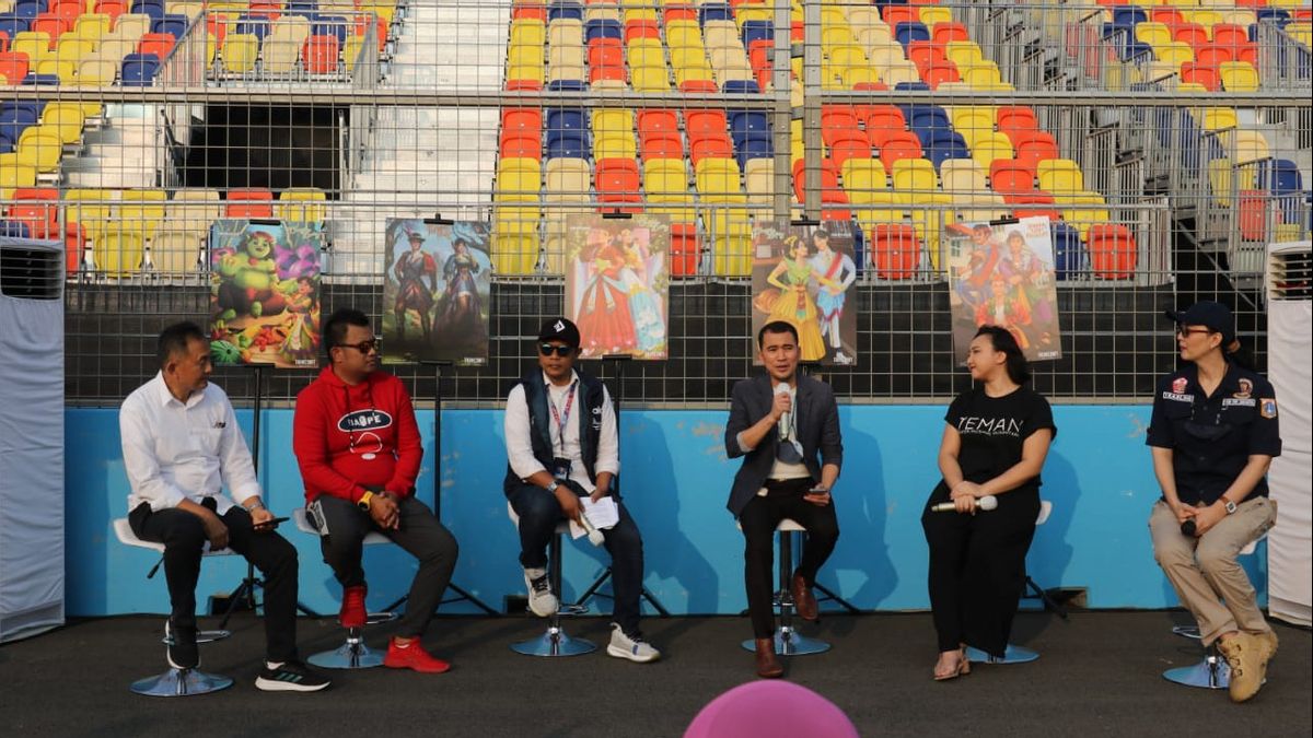 Anies Holds Another Event At The Formula E Circuit Entitled Jakarnaval, Free Entrance Tickets