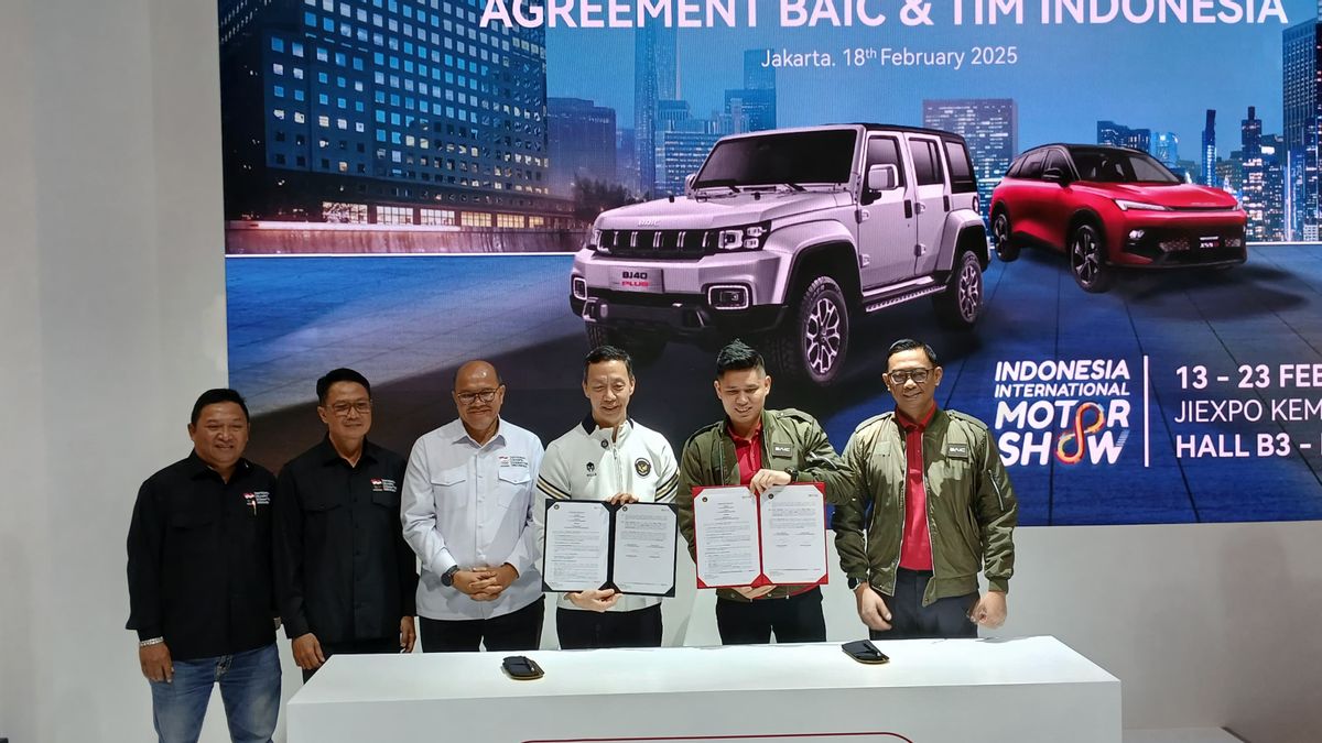 BAIC Indonesia Umumkan Dukungan pada NOC Indonesia di IIMS 2025