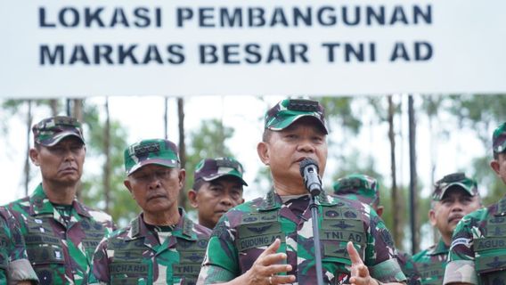 General Dudung Abdurachman Sees The Construction Location Of Headquarters At IKN