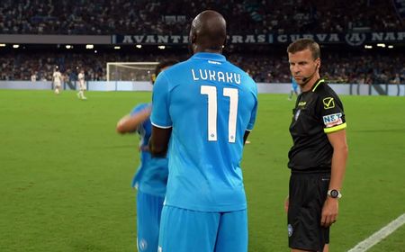 Gol Romelu Lukaku di Injury Time Menangkan Napoli Atas 10 Pemain Parma