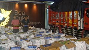 KPPBC Bandarlampung Gagalkan Pengiriman 1,1 Juta Batang Rokok Ilegal