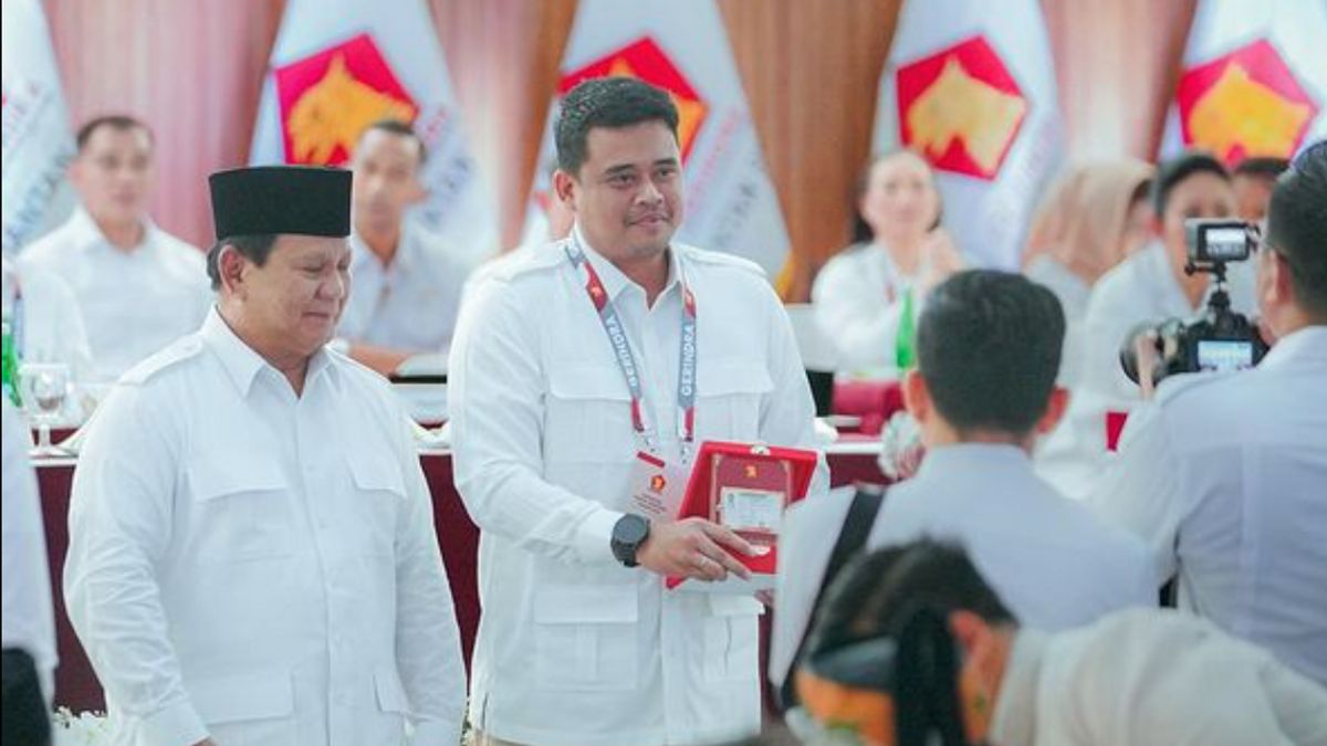 HUT ke-17 Gerindra, Bobby Nasution Bacakan Sumpah Jati Diri Kader