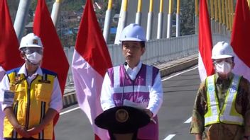 PTPP Termine La Construction Du Pont De La Baie De Kendari, Inauguré Par Le Président Jokowi