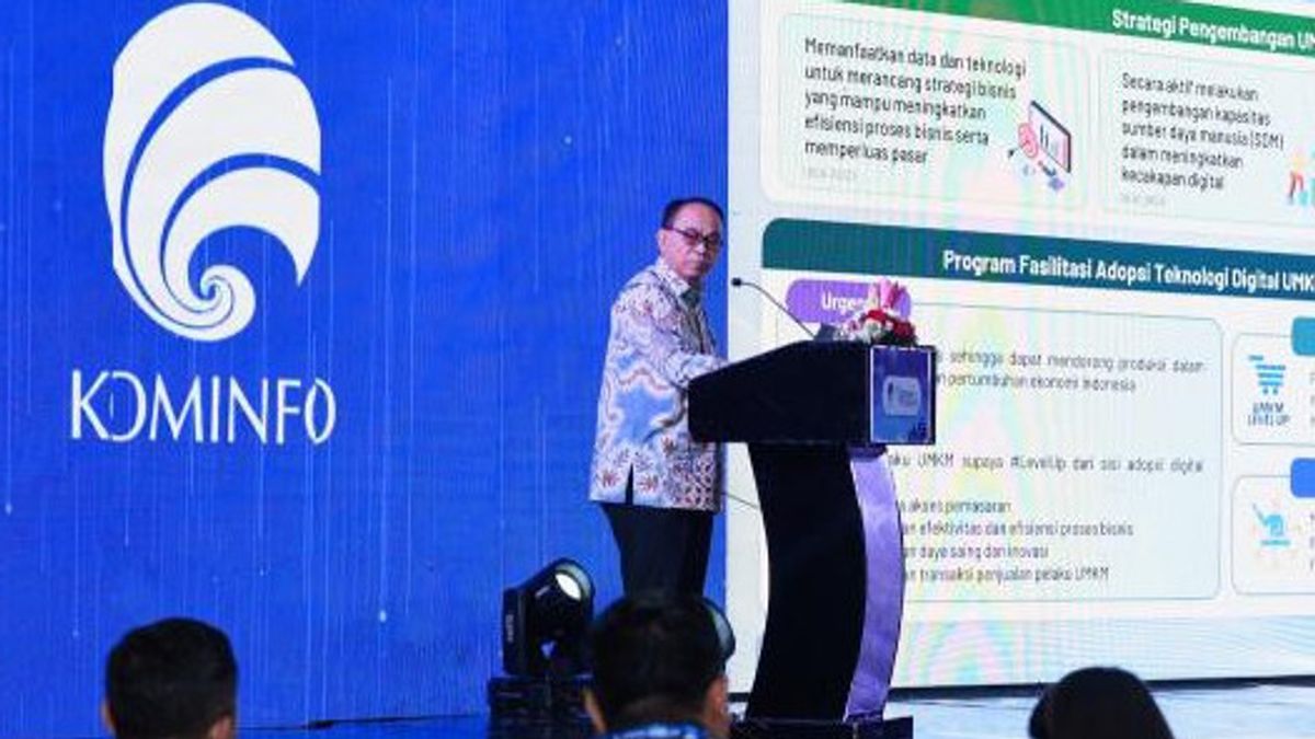 Kominfo Terapkan Tiga Kebijakan untuk Mendorong Digitalisasi UMKM