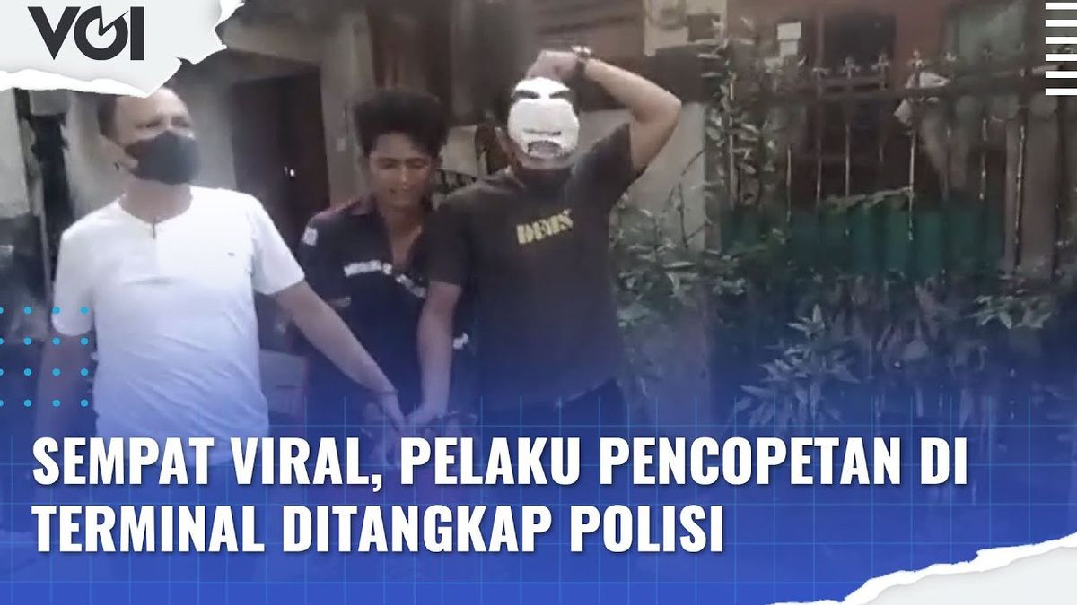 VIDEO: Pelaku Pencopetan di Terminal Pulogadung Berhasil Ditangkap Polisi