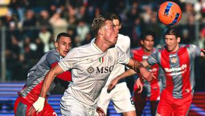 Emil Audero Gagal Hentikan Rasmus Hojlund, Napoli Kalahkan Cremonese