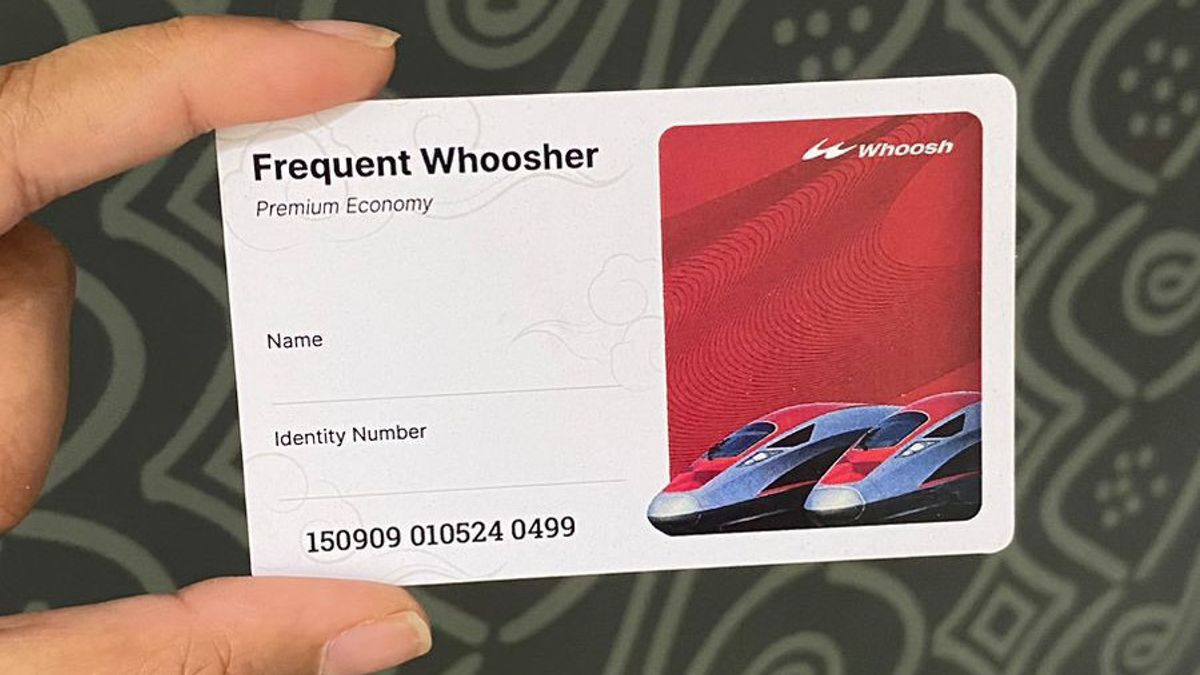 KCIC Luncurkan Frequent Whoosher Card, Pengguna Bisa Dapat Tiket Lebih Hemat