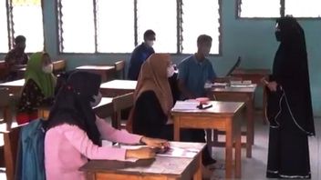 PPKM Level 3 Disdik Maros Buka Sekolah Tata Muka dengan Protokol Kesehatan