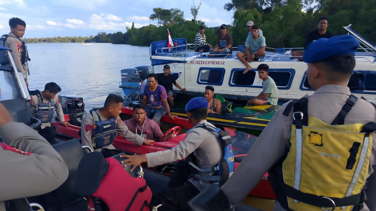 Tim SAR Lanjutkan Pencarian Korban SB Izqza Express yang Terbalik di Sungai Temangga Bulungan 