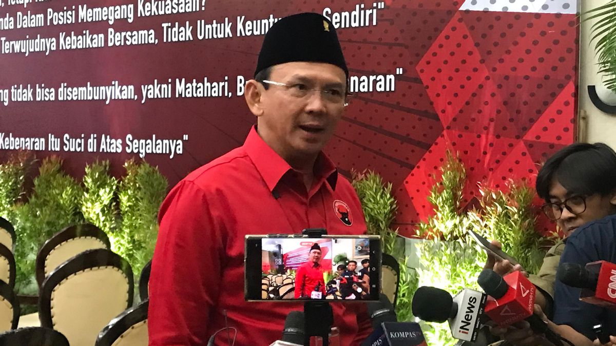 Veronica Tan Candidate For Minister Prabowo, Here's Ahok's Response