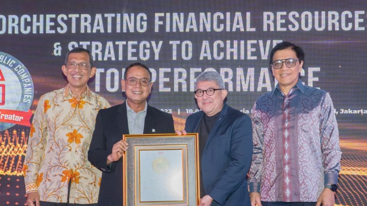 Romy Wijayanto, Director Of Finance & Strategy Of Bank DKI Rai Indonesia Best CFO 2023