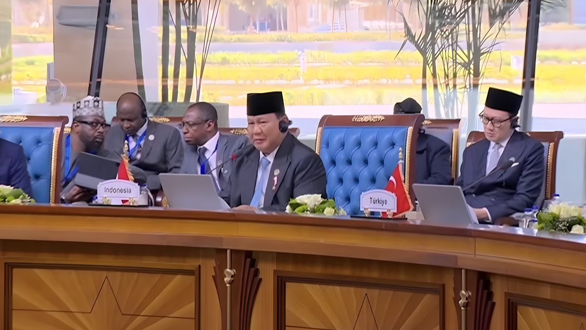 Prabowo Invites United D-8 Countries To Defend Palestine