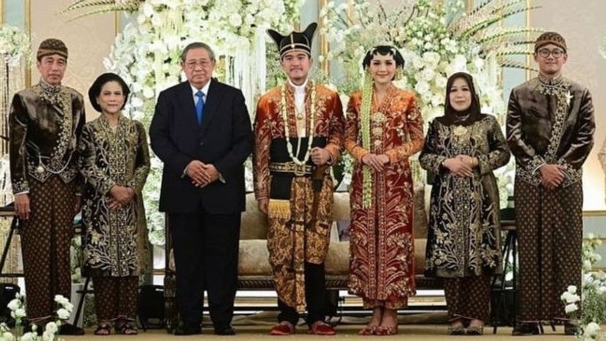 There Is A Special Order For Susilo Bambang Yudhoyono In The Marriage Of Kaesang And Erina