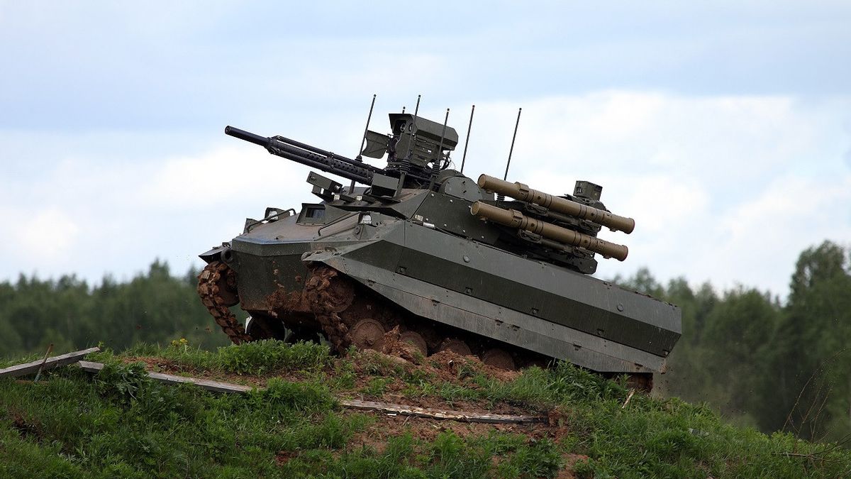 ロボット戦車の製造に成功、ロシア国防省が人工知能部門を設立