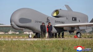 Kim Jong-un Awasi Langsung Uji Coba Drone Serang Taktis Korea Utara