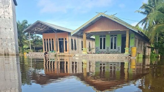 ronyme : 157 résidents touchés par les inondations à Seruyan Kalteng, niveaux d'eau atteignant 1 mètre