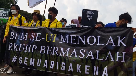 BEM SE UI Bakal Lakukan Ini Jika Jokowi dan DPR Tidak Buka Draft Baru RKUHP