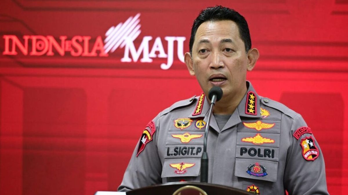 The National Police Chief Sigit Ordered The Metro Police Chief To Complete The Action Of Throwing The Persis Solo Bus Although There Were Already 7 Suspects