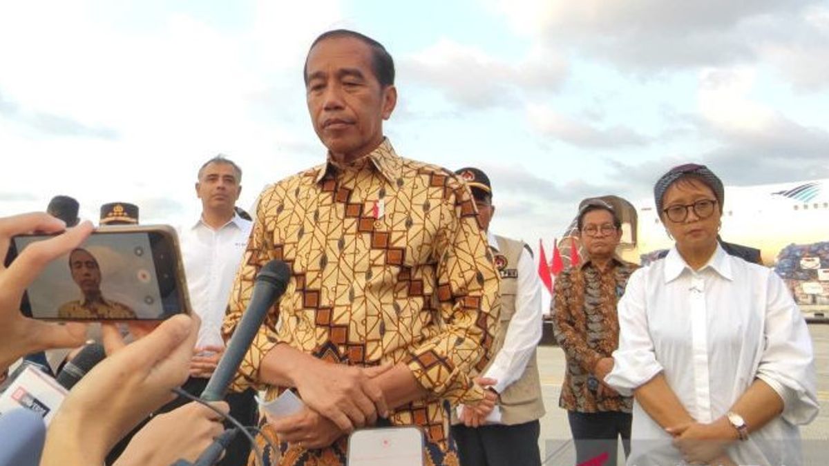 Jokowi sur le projet de loi pour l’élection : Le devoir des personnes âgées n’est qu’à prier