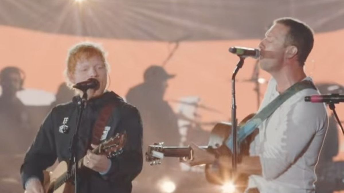 La collaboration d'Ed Sheeran et Chris Martin surprend le Festival des Citoyens