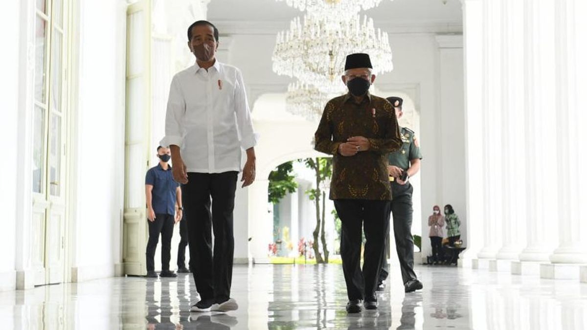 Kompas R&D調査:政府に対する満足度は62.1%に低下、Jokowiのイメージは75.1%、Ma'rufのイメージは55.5%にしか低下しない