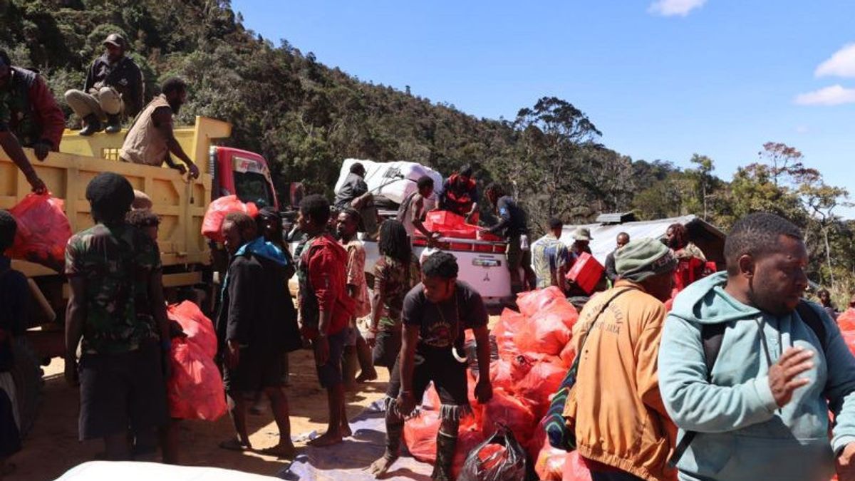 Kekeringan di Distrik Kuyawage Lanny Jaya Papua, Pemkab Kirim 11 Tenaga Medis dan bangun Posko Bencana