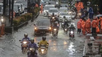 Hujan Pagi Ini, Dua Jalan di Jakarta Utara Tergenang   