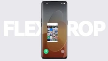 Oppo A16スマートフォンでFlexDrop機能を使用する方法、 1つの画面で複数のアプリケーションを開く