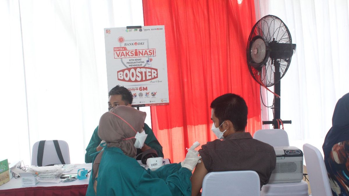 Bank DKI Holds Booster Vaccinations On Weekends For Residents In These Two Locations